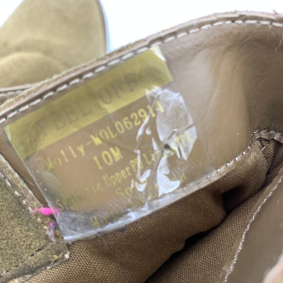 Feel Off Leather Boots Women's Size 10M - Picture 3 of 6